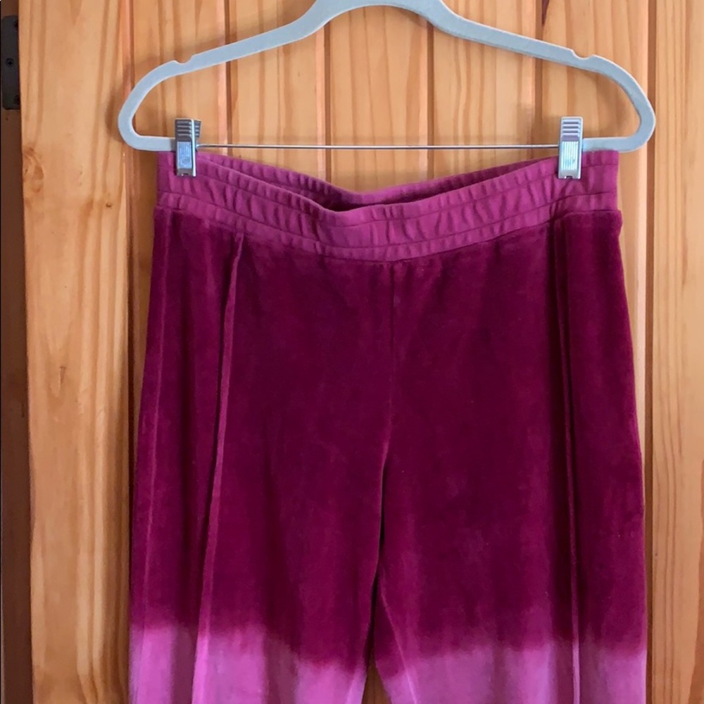 Electric & Rose Ombre Velour Joggers